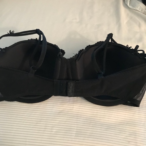 Black laced underwire bra - Picture 3 of 4